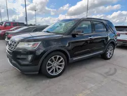 Flood-damaged cars for sale at auction: 2016 Ford Explorer Limited