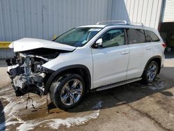 Salvage cars for sale at New Orleans, LA auction: 2018 Toyota Highlander Limited