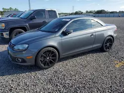 Salvage cars for sale at Riverview, FL auction: 2013 Volkswagen EOS LUX