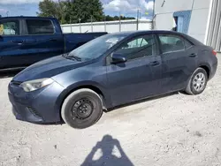 Toyota Vehiculos salvage en venta: 2016 Toyota Corolla L