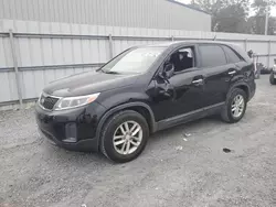 Salvage cars for sale at Gastonia, NC auction: 2015 KIA Sorento LX