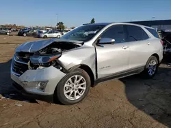 Chevrolet Equinox lt salvage cars for sale: 2018 Chevrolet Equinox LT