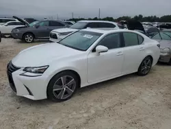 Flood-damaged cars for sale at auction: 2016 Lexus GS 350