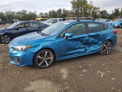 Salvage cars for sale at Baltimore, MD auction: 2018 Subaru Impreza Sport