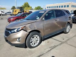 Salvage cars for sale at Littleton, CO auction: 2018 Chevrolet Equinox LT