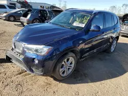 Salvage cars for sale from Copart Elgin, IL: 2017 BMW X3 XDRIVE35I