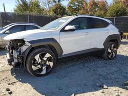 Salvage cars for sale at auction: 2024 Hyundai Kona Limited