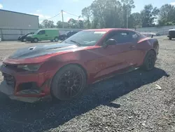 Salvage cars for sale at Gastonia, NC auction: 2021 Chevrolet Camaro ZL1