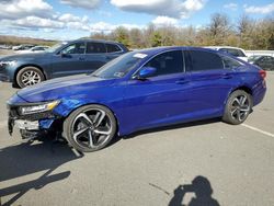 Honda salvage cars for sale: 2018 Honda Accord Sport