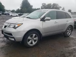 Salvage cars for sale at Finksburg, MD auction: 2012 Acura MDX Technology