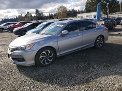 Honda salvage cars for sale: 2016 Honda Accord EXL