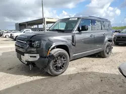 Salvage cars for sale at West Palm Beach, FL auction: 2024 Land Rover Defender 110 S