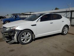 Salvage cars for sale at Bakersfield, CA auction: 2013 KIA Optima EX