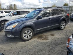 Subaru Vehiculos salvage en venta: 2012 Subaru Outback 2.5I Limited