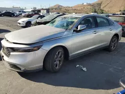 Salvage cars for sale at Colton, CA auction: 2024 Honda Accord EX