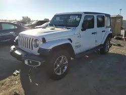 Salvage cars for sale at Antelope, CA auction: 2019 Jeep Wrangler Unlimited Sahara