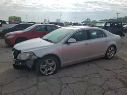 Salvage cars for sale at Indianapolis, IN auction: 2010 Chevrolet Malibu 1LT