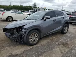 Salvage cars for sale at Miami, FL auction: 2021 Lexus NX 300 Base