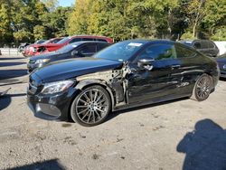 Salvage cars for sale from Copart Austell, GA: 2018 Mercedes-Benz C300