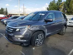 Salvage cars for sale at auction: 2016 Honda Pilot Touring