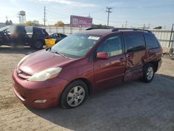 Salvage cars for sale at Chicago Heights, IL auction: 2007 Toyota Sienna XLE