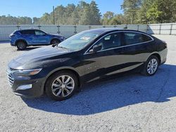 Salvage cars for sale at Ellenwood, GA auction: 2021 Chevrolet Malibu LT