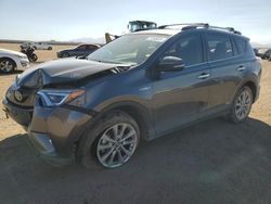 Toyota rav4 salvage cars for sale: 2018 Toyota Rav4 HV Limited