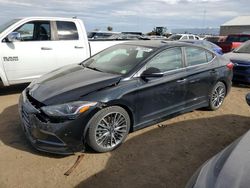 Hyundai Elantra Sport salvage cars for sale: 2017 Hyundai Elantra Sport