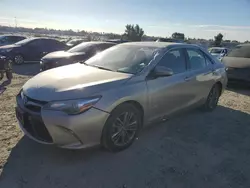 Salvage cars for sale at Antelope, CA auction: 2015 Toyota Camry LE