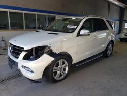 Mercedes-Benz salvage cars for sale: 2013 Mercedes-Benz ML 350 4matic