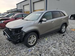 Salvage cars for sale from Copart Cleveland: 2015 KIA Sorento LX