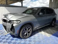 Salvage cars for sale from Copart West Palm Beach, FL: 2024 BMW X3 SDRIVE30I