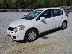 Salvage cars for sale at Gainesville, GA auction: 2012 Nissan Versa S