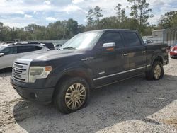 Ford salvage cars for sale: 2013 Ford F150 Supercrew