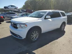 Salvage SUVs for sale at auction: 2017 Dodge Durango SXT