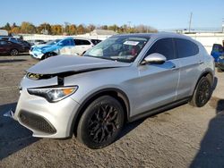 Salvage cars for sale at Pennsburg, PA auction: 2019 Alfa Romeo Stelvio TI