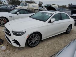 Salvage cars for sale at Arcadia, FL auction: 2021 Mercedes-Benz E 350