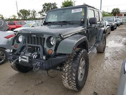 Jeep salvage cars for sale: 2011 Jeep Wrangler Unlimited Sahara