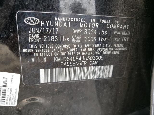 2018 Hyundai Elantra SEL