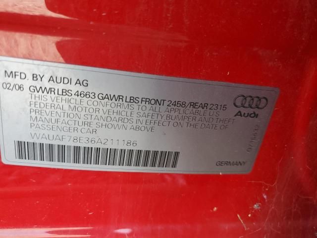 2006 Audi A4 2 Turbo