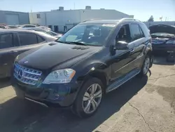 Salvage cars for sale at Vallejo, CA auction: 2011 Mercedes-Benz ML 350 4matic