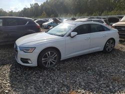 Salvage cars for sale at Spartanburg, SC auction: 2022 Audi A6 Premium Plus