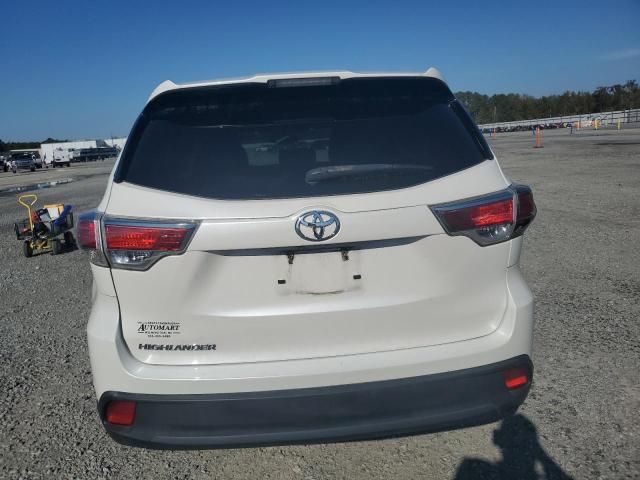 2016 Toyota Highlander LE