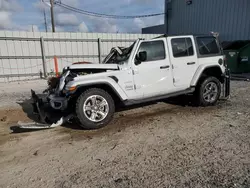 Salvage cars for sale at Jacksonville, FL auction: 2020 Jeep Wrangler Unlimited Sahara