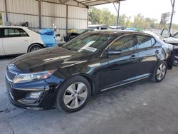 Salvage cars for sale at Cartersville, GA auction: 2015 KIA Optima Hybrid