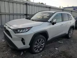 Toyota salvage cars for sale: 2021 Toyota Rav4 XLE Premium