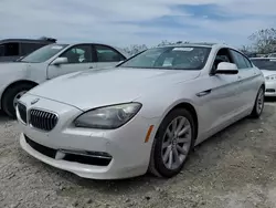 BMW 6 Series salvage cars for sale: 2015 BMW 640 I Gran Coupe