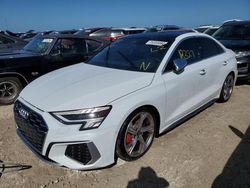 Salvage cars for sale at Riverview, FL auction: 2023 Audi S3 Premium Plus