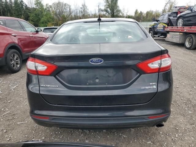 2013 Ford Fusion SE Hybrid