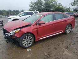 Salvage cars for sale at Baltimore, MD auction: 2017 Hyundai Sonata Sport